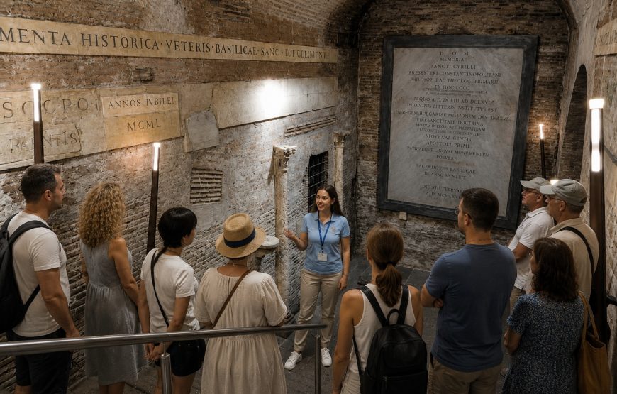 San Clemente Underground & Basilica semi-private tour