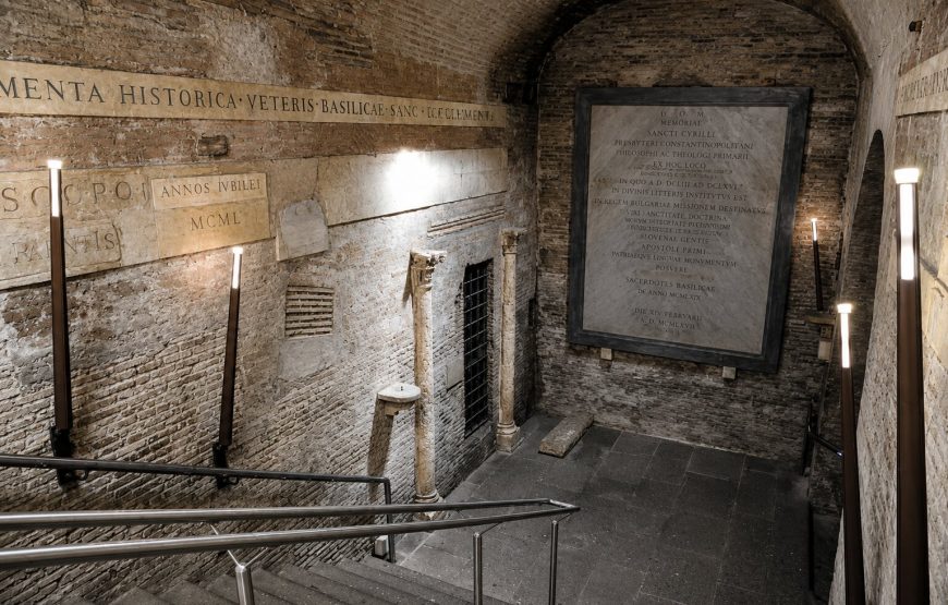 San Clemente Underground & Basilica semi-private tour